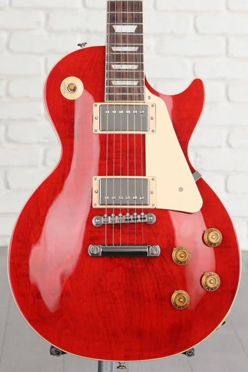 Gibson Les Paul Standard '50s Figured Top Electric Guitar - '60s Cherry Demo