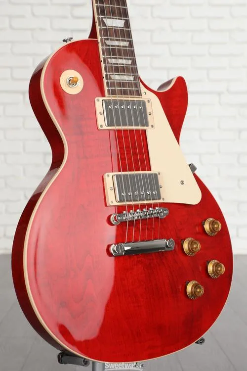  Gibson Les Paul Standard '50s Figured Top Electric Guitar - '60s Cherry Demo