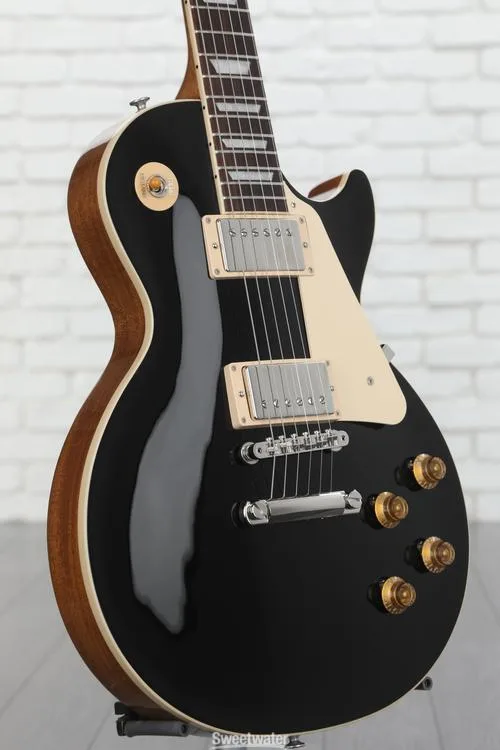  Gibson Les Paul Standard '50s Plain Top Electric Guitar - Ebony Demo