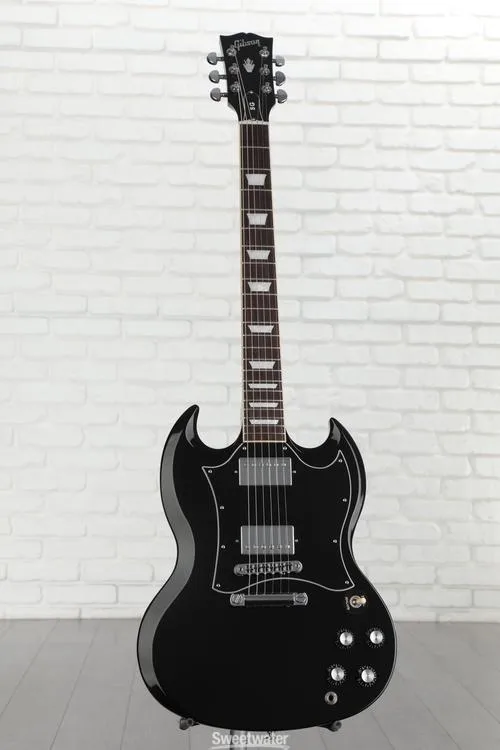  Gibson SG Standard Electric Guitar - Ebony Demo