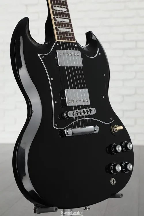  Gibson SG Standard Electric Guitar - Ebony Demo