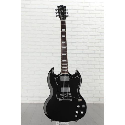  Gibson SG Standard Electric Guitar - Ebony Demo