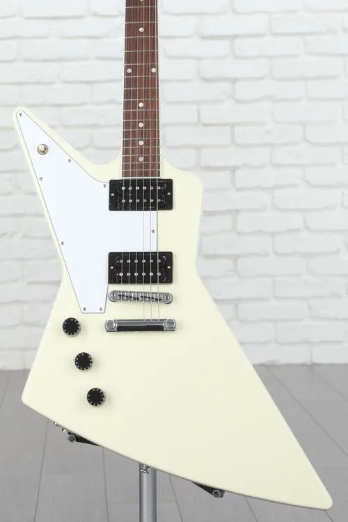 Gibson 70s Explorer Left-handed Electric Guitar - Classic White Used