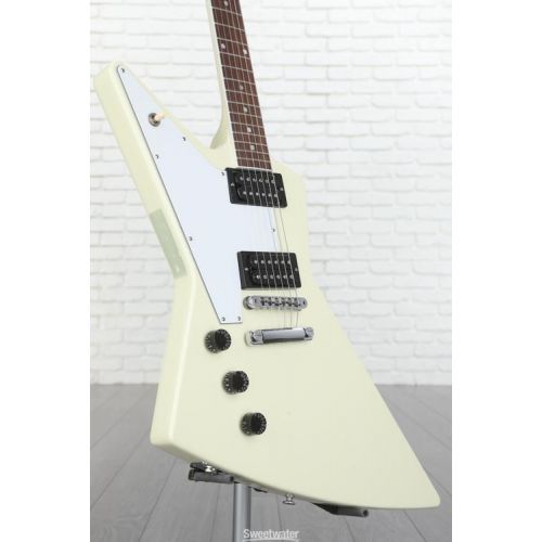  Gibson 70s Explorer Left-handed Electric Guitar - Classic White Used