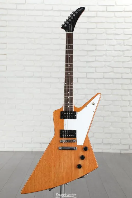  Gibson 70s Explorer Electric Guitar - Antique Natural