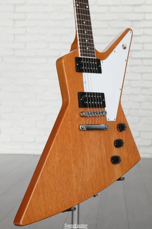  Gibson 70s Explorer Electric Guitar - Antique Natural