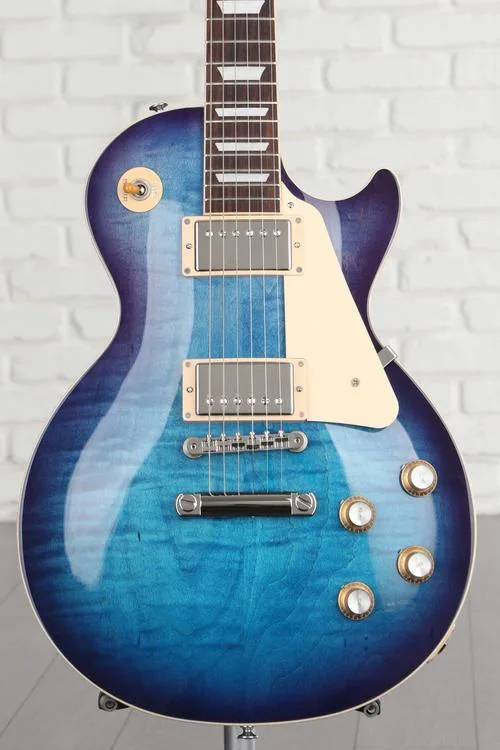 Gibson Les Paul Standard '60s Figured Top Electric Guitar - Blueberry Burst Demo