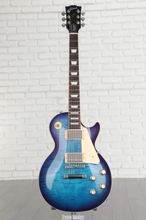  Gibson Les Paul Standard '60s Figured Top Electric Guitar - Blueberry Burst Demo