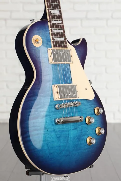  Gibson Les Paul Standard '60s Figured Top Electric Guitar - Blueberry Burst Demo