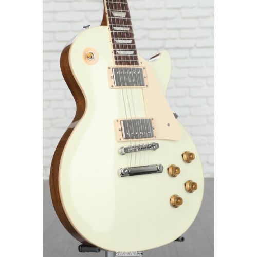  Gibson Les Paul Standard '50s Plain Top Electric Guitar - Classic White