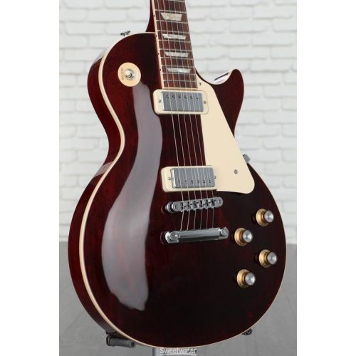  Gibson Les Paul Deluxe 70s Electric Guitar - Wine Red