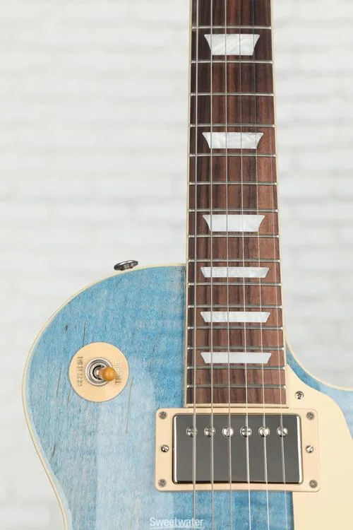  Gibson Les Paul Standard '50s Figured Top Electric Guitar - Ocean Blue Demo