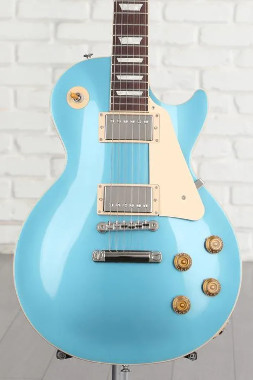 Gibson Les Paul Standard '50s Plain Top Electric Guitar - Pelham Blue