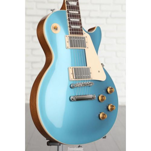  Gibson Les Paul Standard '50s Plain Top Electric Guitar - Pelham Blue