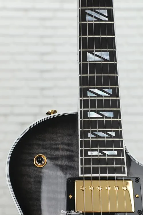  Gibson Les Paul Supreme Electric Guitar - Trans Ebony Burst