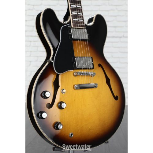  Gibson ES-345 Left-handed Semi-Hollow Electric Guitar - Vintage Burst