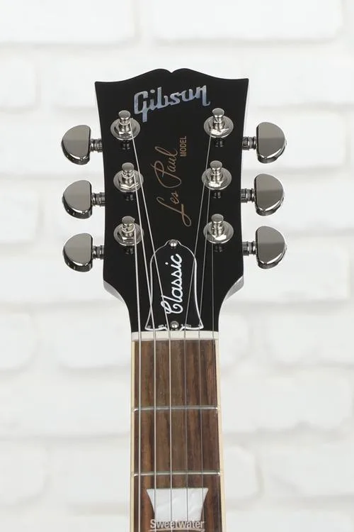  Gibson Les Paul Classic Electric Guitar - Ebony Demo