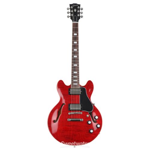  Gibson ES-339 Figured Semi-hollowbody Electric Guitar - Sixties Cherry