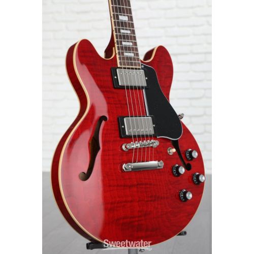  Gibson ES-339 Figured Semi-hollowbody Electric Guitar - Sixties Cherry