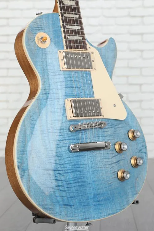  Gibson Les Paul Standard '60s Figured Top Electric Guitar - Ocean Blue