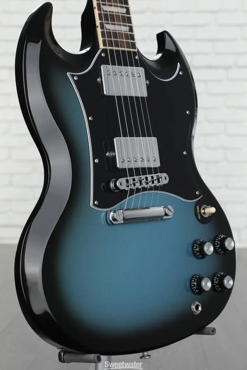  Gibson SG Standard Electric Guitar - Pelham Blue Burst Demo