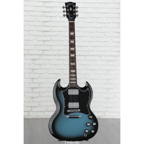  Gibson SG Standard Electric Guitar - Pelham Blue Burst Demo