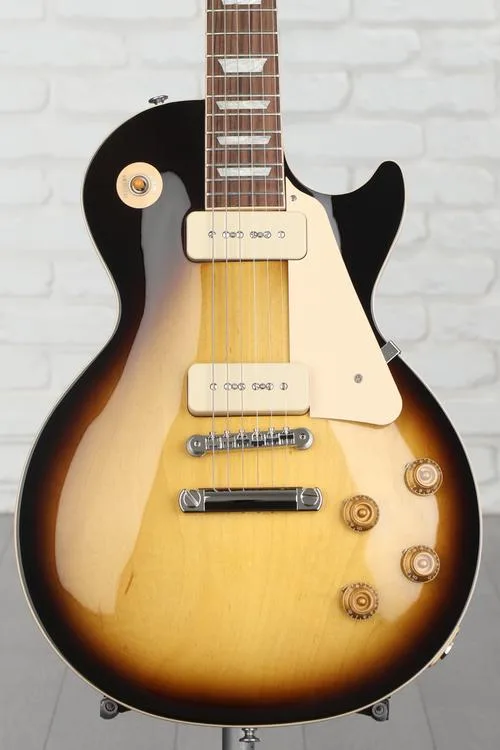 Gibson Les Paul Standard '50s P-90 Solidbody Electric Guitar - Tobacco Burst Demo