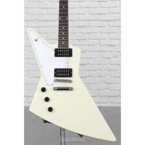 Gibson 70s Explorer Left-handed Electric Guitar - Classic White