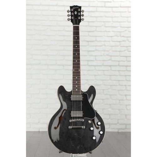  Gibson ES-339 Semi-hollowbody Electric Guitar - Trans Ebony Demo