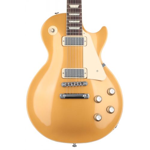  Gibson Les Paul Deluxe 70s Electric Guitar - Goldtop