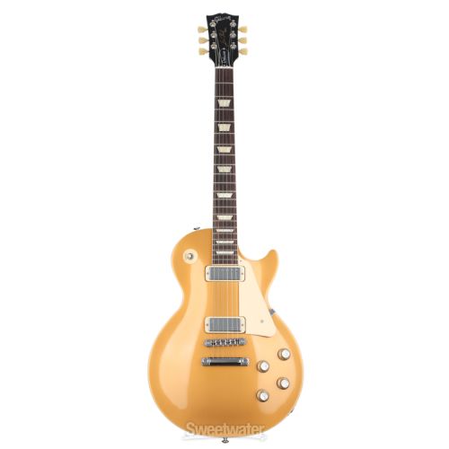  Gibson Les Paul Deluxe 70s Electric Guitar - Goldtop