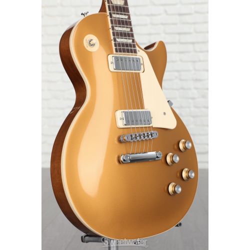  Gibson Les Paul Deluxe 70s Electric Guitar - Goldtop