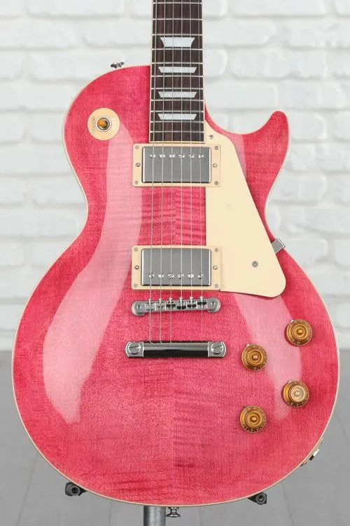 Gibson Les Paul Standard '50s Figured Top Electric Guitar - Trans Fuchsia