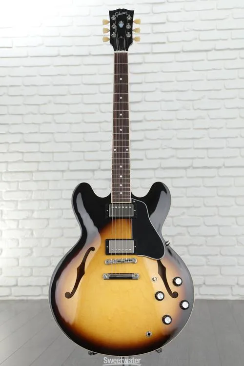  Gibson ES-335 Semi-hollowbody Electric Guitar - Vintage Burst Demo