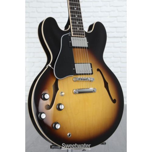  Gibson ES-335 Left-handed Semi-Hollow Electric Guitar - Vintage Burst