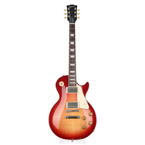  Gibson Les Paul Standard '50s AAA Top Electric Guitar - Heritage Cherry Sunburst, Sweetwater Exclusive