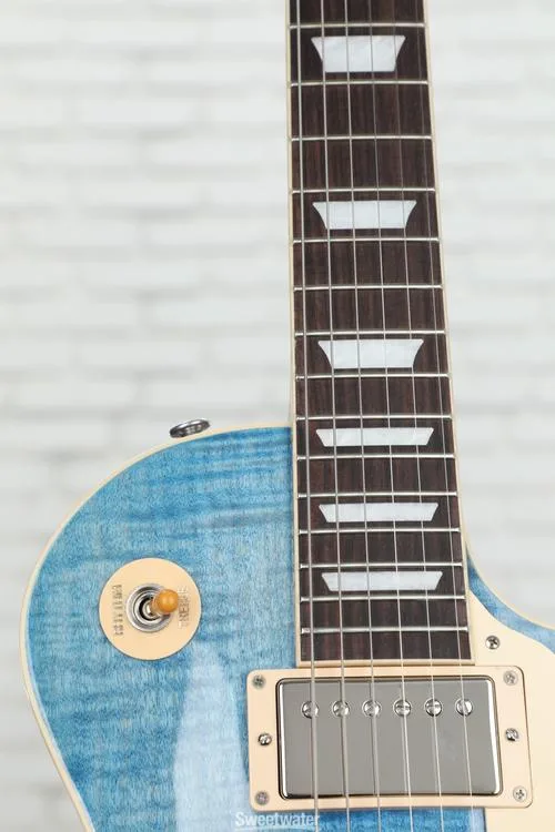  Gibson Les Paul Standard '60s Figured Top Electric Guitar - Ocean Blue Demo