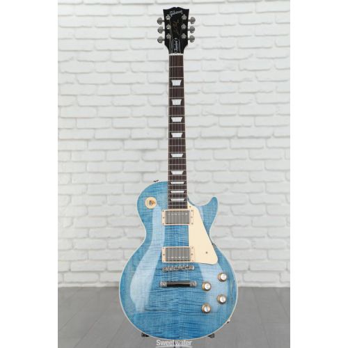  Gibson Les Paul Standard '60s Figured Top Electric Guitar - Ocean Blue Demo