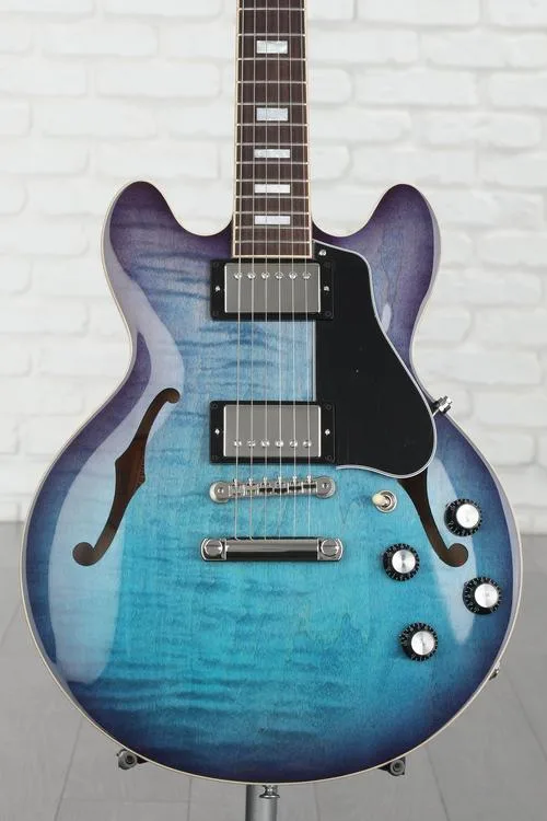 Gibson ES-339 Figured Semi-hollowbody Electric Guitar - Blueberry Burst Demo