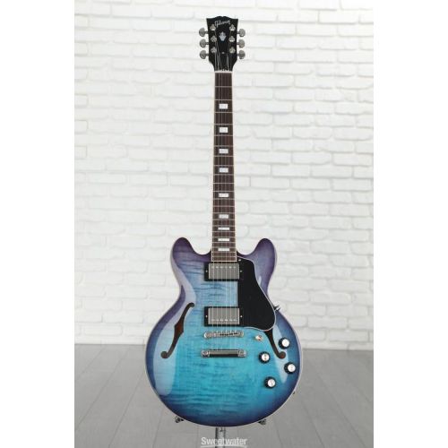  Gibson ES-339 Figured Semi-hollowbody Electric Guitar - Blueberry Burst Demo