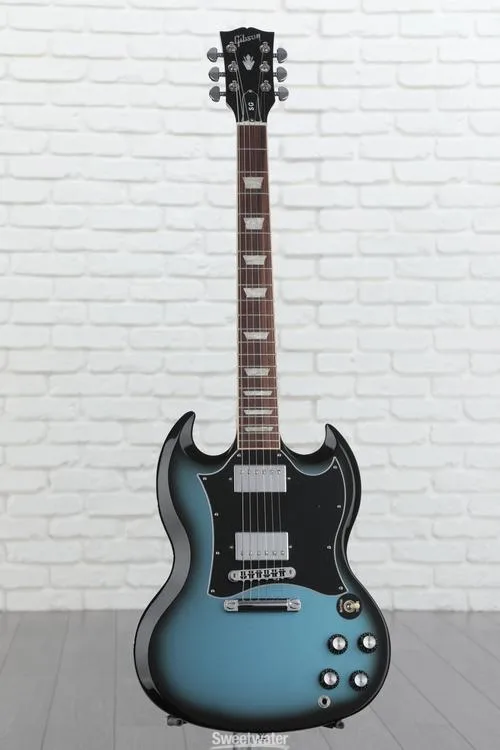  Gibson SG Standard Electric Guitar - Pelham Blue Burst