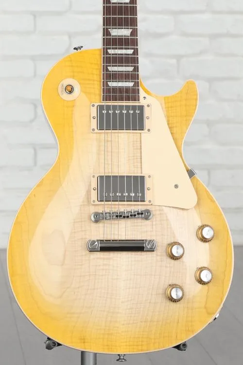Gibson Les Paul Standard '60s AAA Top Electric Guitar - Lemonburst, Sweetwater Exclusive