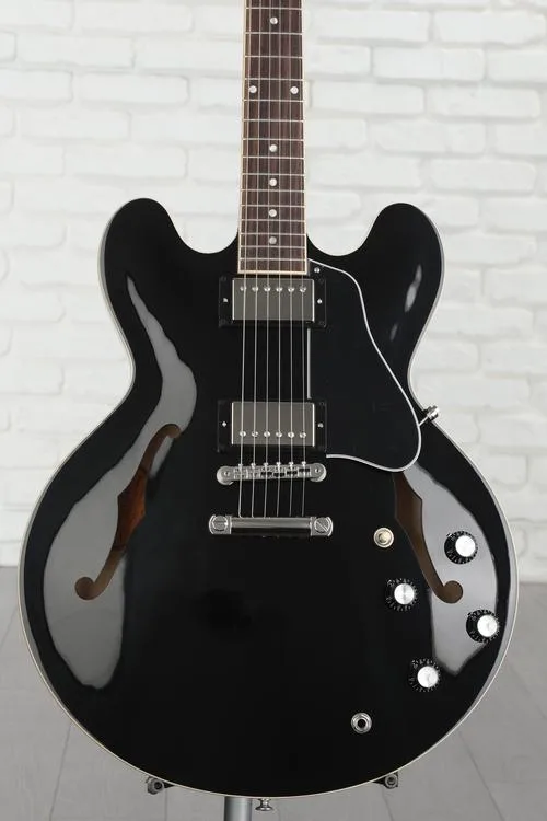 Gibson ES-335 Semi-hollow body Electric Guitar - Vintage Ebony
