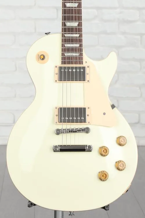 Gibson Les Paul Standard '50s Plain Top Electric Guitar - Classic White Demo