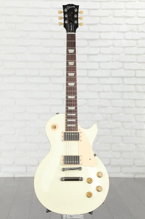  Gibson Les Paul Standard '50s Plain Top Electric Guitar - Classic White Demo