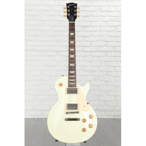  Gibson Les Paul Standard '50s Plain Top Electric Guitar - Classic White Demo