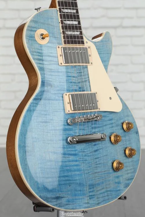  Gibson Les Paul Standard '50s Figured Top Electric Guitar - Ocean Blue