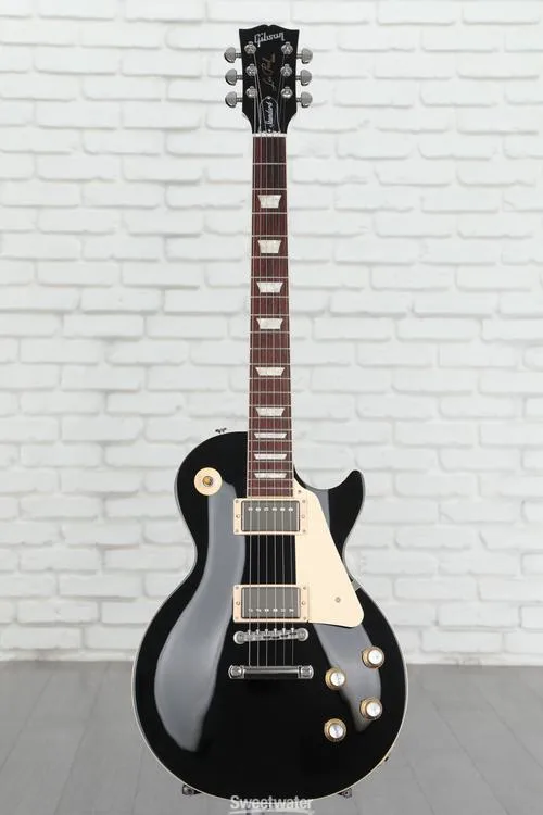  Gibson Les Paul Standard '60s Plain Top Electric Guitar - Ebony Demo