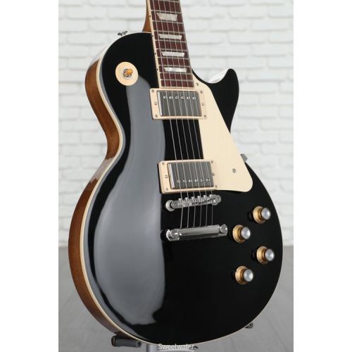  Gibson Les Paul Standard '60s Plain Top Electric Guitar - Ebony Demo