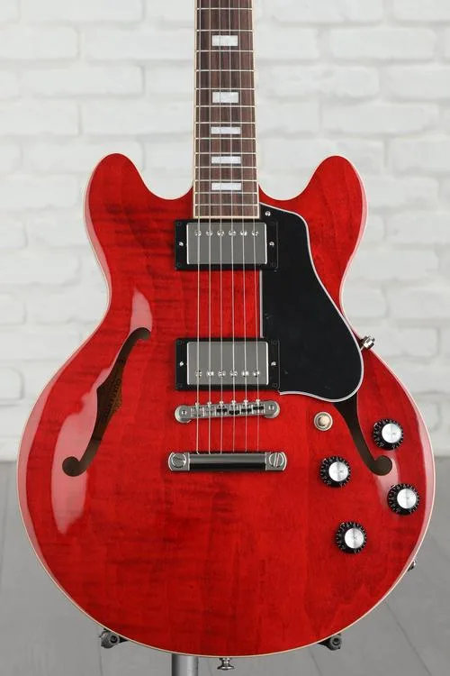 Gibson ES-339 Figured Semi-hollowbody Electric Guitar - Sixties Cherry Demo